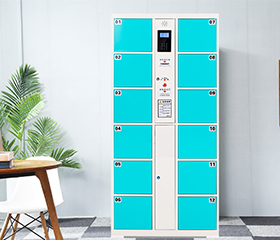 超市寄存柜-超市存包柜電子自助寄存柜紅外條碼儲物柜